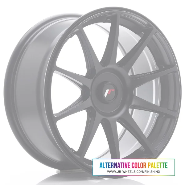 JR Wheels JR11 17x9 ET20-35 Blank Custom Finish